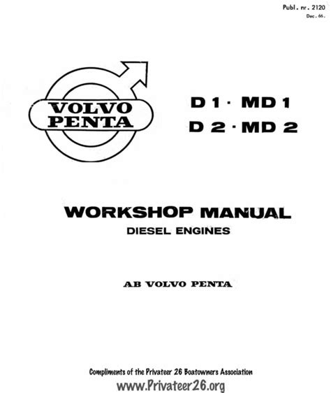 volvo penta compression test numbers|Volvo MD1, D1, MD2, D2 Workshop Manual .